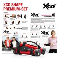 XCO Aluminium Premium Set Incl. 2 Training Programmes On DVD -Camp and Hike Shop 204 5506