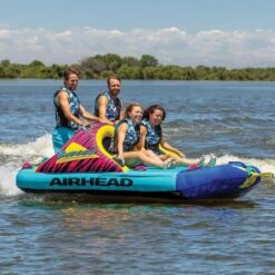 Airhead Bandwagon 2-4 Person Towable Tube -Camp and Hike Shop ahbw 1620 model