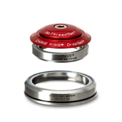 Chris-king Chris King DropSet 5 Tapered Headset - IS42/28.6 | IS52/40 -Camp and Hike Shop dropset5red 988773