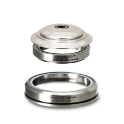 Chris-king Chris King DropSet 5 Tapered Headset - IS42/28.6 | IS52/40 -Camp and Hike Shop dropset5silver 988774