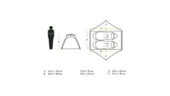 NEMO Equipment Aurora Tent And Footprint - 2 Person -Camp and Hike Shop opplanet nemo equipment aurora tent and footprint 2 person nova green 811666031358 av 10