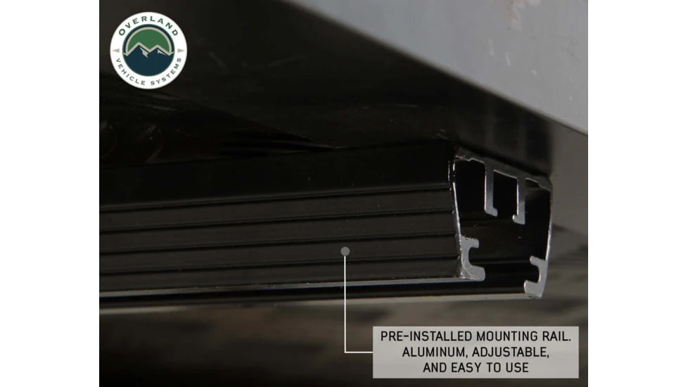 Overland Vehicle Systems Bushveld II Hard Shell Roof Top Tent - 2+ Person, 4 Season 17 Overland Vehicle Systems Bushveld II Hard Shell Roof Top Tent - 2+ Person, 4 Season - Image 15