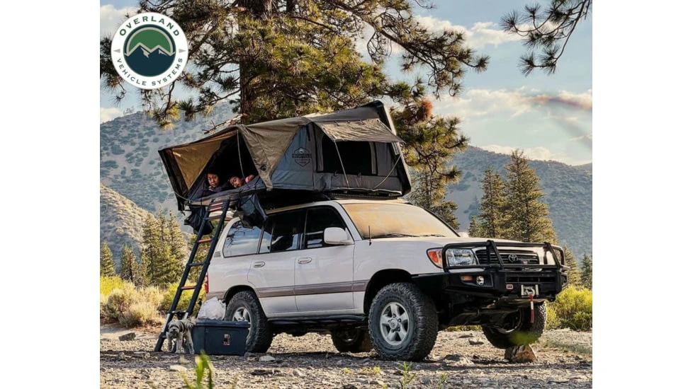 Overland Vehicle Systems Bushveld II Hard Shell Roof Top Tent - 2+ Person, 4 Season 21 Overland Vehicle Systems Bushveld II Hard Shell Roof Top Tent - 2+ Person, 4 Season - Image 19